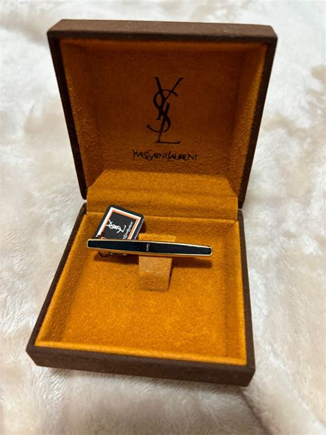 ysl tie clip
